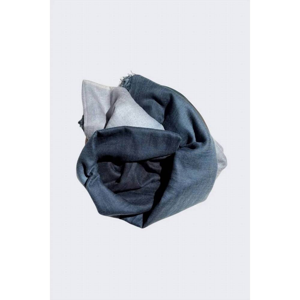NEW MON & PAU women's cashmere stole shawl in wind
